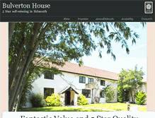 Tablet Screenshot of bulvertonhouse.co.uk